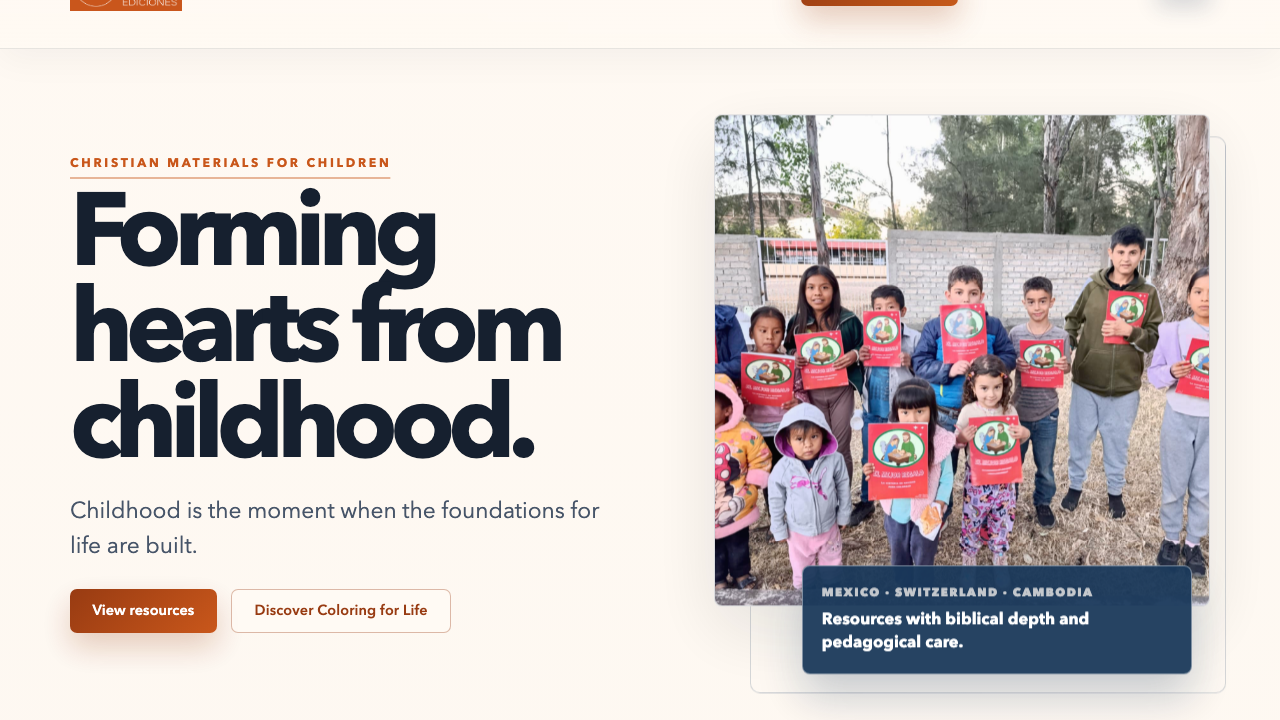 Website project mockup 1